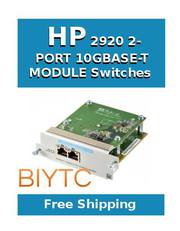 HP 2920 2-PORT 10GBASE-T MODULE